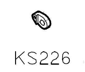 TRABA DEL PRENSATELAS SIRUBA 5 HILOS SERIE K