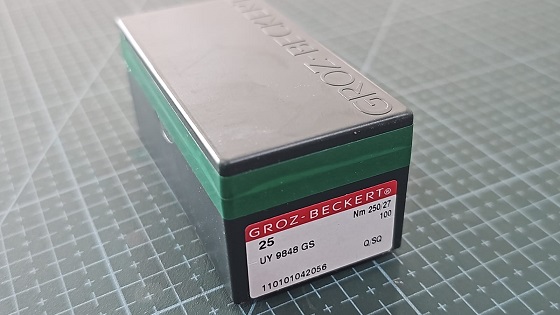 AGUJA COSEDORA DE BOLSA PARA GK35 PAQUETE 25