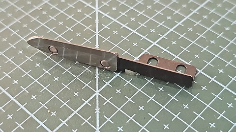 GUIA INFERIOR DE LA CUCHILLA CORT FINAL EXTRE