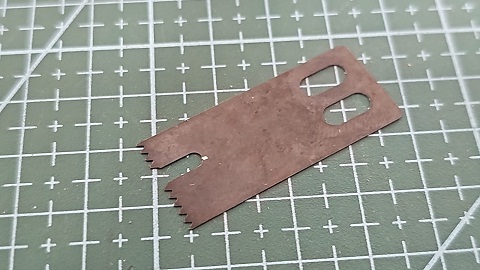 CHAPA DE ARRASTRE FRUNCIDOR RECTA