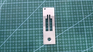 CHAPA DE AGUJA BROTHER DOBLE AGUJA 1/4 LARGO