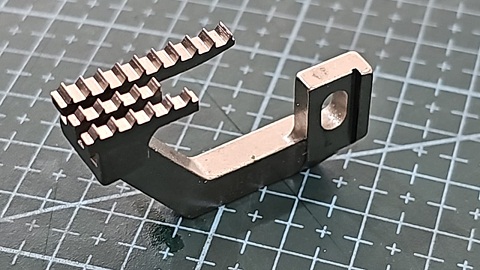 DIENTE SIRUBA DELANTERO PESADO MOD 757 ORIGINAL