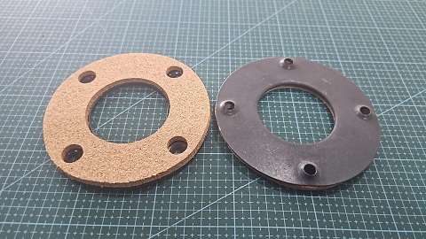 DISCO DE EMBRAGUE  CON BASE DE CHAPA