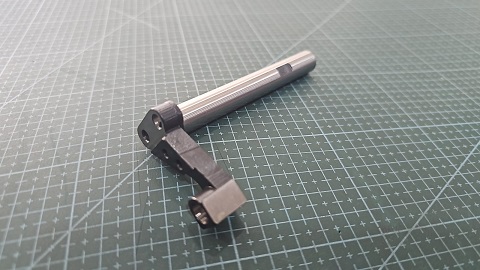 EJE DEL SOPORTE DE CUCHILLA SIRUBA 737 D Y F SERIES