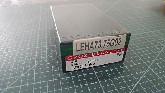 AGUJA TEJER ELASTICO LEHA 73.75 G02 GROZ-BECKERT