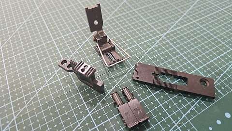 KIT JUKI DOBLE AGUJA 1/8 REBATIBLE ELECTRONIC