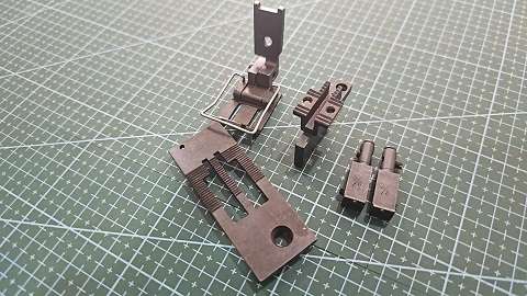 KIT JUKI DOBLE AGUJA 3/8 REBATIBLE ELECTRONIC