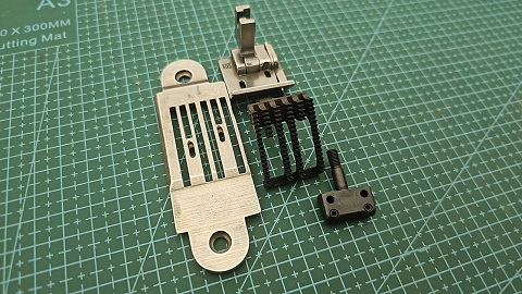 KIT DOBLE AGUJA CADENETA PLANA 1/2 MH-380