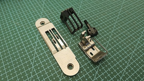 KIT DOBLE AGUJA CADENETA PLANA 1/4 MH-380