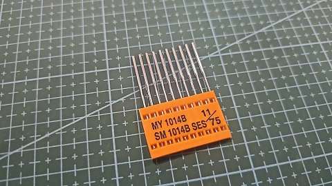 AGUJA  N°75/11 COLLARETA 4 AGUJAS