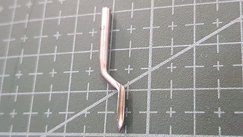 AGUJA AUXILIAR #3 PONTO AJOUR  MAQUINA JG1721