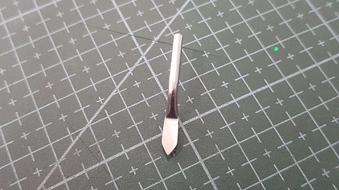 AGUJA AUXILIAR #5 PONTO AJOUR  MAQUINA JG1721