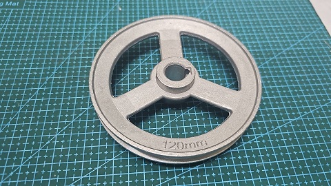 POLEA DE MOTOR CHINO DE 120MM