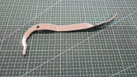 PALANCA DEL PRENSATELAS KM CORTADORA