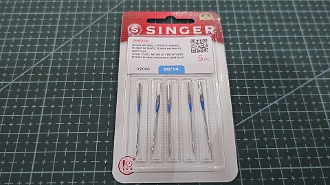 AGUJA SINGER PARA BORDADORA 14/90 PB BLISTER