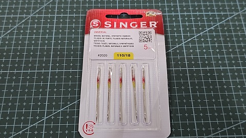 AGUJA SINGER 2020 N°110/18 PUNTA REDONDA UNIV