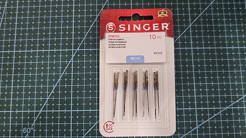 AGUJA SINGER FAM 14 CABEZA DORADA BLISTER 10