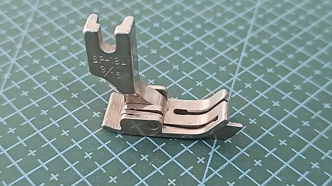 PRENSATELAS RECTA  CON GUIA IZQUIERDA 3/16