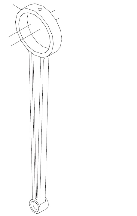 BIELA CONECTORA DEL CAME SINGER 2273/1412