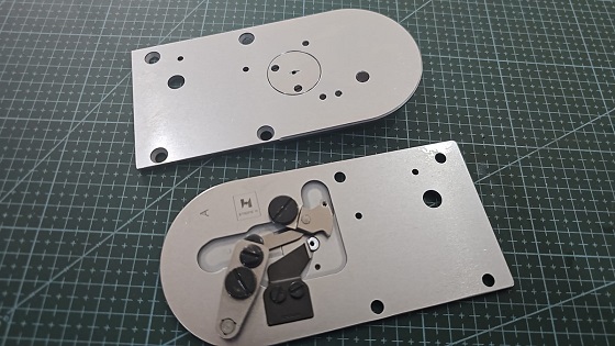 CHAPA JUKI ATRACADORA BASE COMPLETA SET