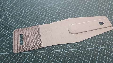 CHAPA JUKI LK1850 AGUJERO CHICO ARRASTRE