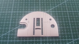 CHAPA DE AGUJA SINGER 875 8MM DIENTE 137624