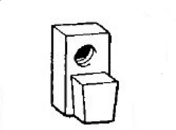 BLOCK BROTHER TRABA DEL SISTEMA DE CORTE TIJERITA LH4-B814