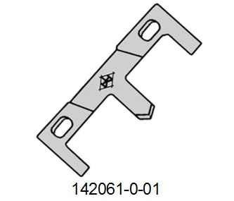 CUCHILLA FIJA BROTHER DB2-B755-100