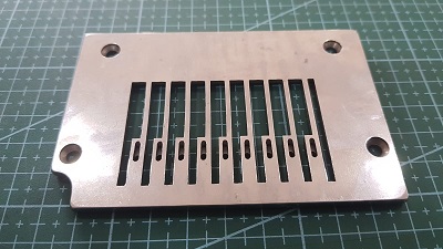 CHAPA DE AGUJA 9NX1/4" ENGOMADORA KANSAI DFB1412