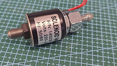 SOLENOIDE PLANCHA INDUSTRIAL ROSCA GRUESA (TU