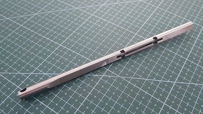 BARRA DOBLE AGUJA REBATIBLE