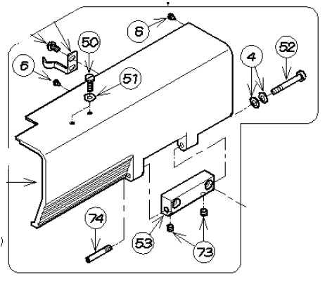 TAPA FRONTAL LOOPER WX8803D KANSAI SPECIAL