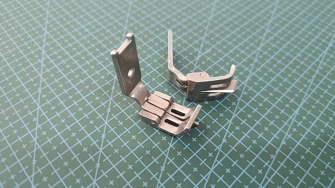 PRENSATELA DOBLE AGUJA 1/4  GUIA CENTRAL