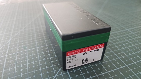 AGUJA INDUSTRIAL CY X 7 N°28 GROZ 216X7