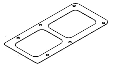 JUNTA DE LA TAPA SUPERIOR KANSAI DLR