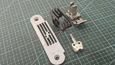 KIT CADENETA PLANA SINGER 253 DE 1/4