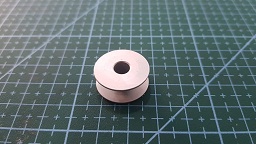 BOBINA ALUMINIO PARA RECTA Y BORDADORA