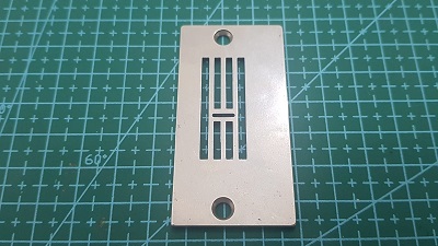 CHAPA ZIG ZAG SINGER 457U-125LW PRENDAS FINAS