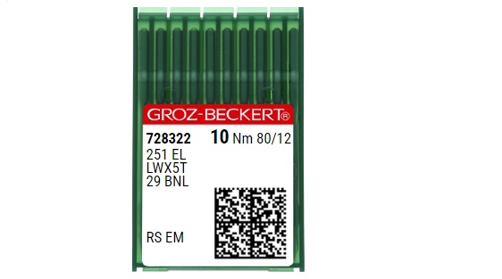 251 EL LW X 5T/300/29BNL GROZ 80/12 X 10 UNI