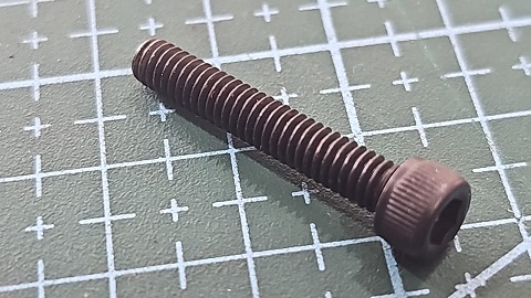 TORNILLO DEL DIENTE COSEDORA BOLSA F300 8-32 N.C. X 1"