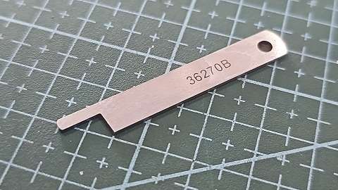 CUCHILLA SUPERIOR FLAT SEAMER JUKI / UNION