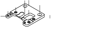 BASE DE LA CUCHILLA JUKI DLN6390