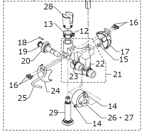 PULLER JUKI COMPLETO INF MS3580
