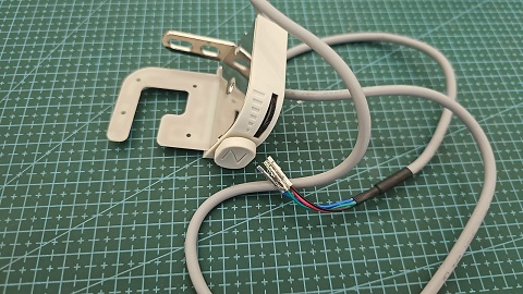 BOTON DE RETROCESO RECTA JUKI CON LED