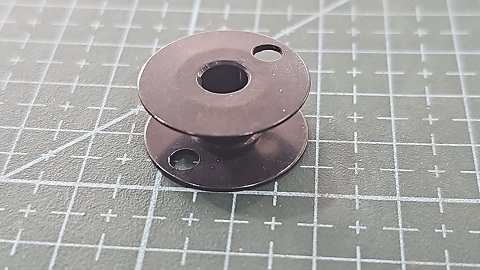 BOBINA DE ALUMINIO DOBLE AGUJA CHICA