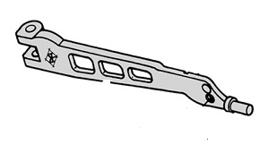 BRAZO DEL PRENSATELA OVERLOCK KINGTEX