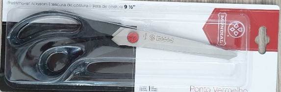 TIJERA MUNDIAL COSTURA PONTO VERMELHO 9 1/2¨
