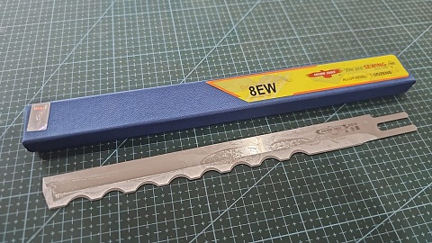 CUCHILLA DE CORTE 8" ONDULADA G.EAGL ORIGINAL