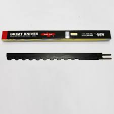 CUCHILLA EASTMAN/KM 10" ONDULADA TEFLONADA