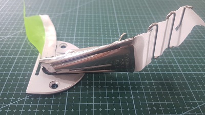 DOBLADILLADOR PARA BIES RECTA  ENTRADA 45MM SALIDA 13MM